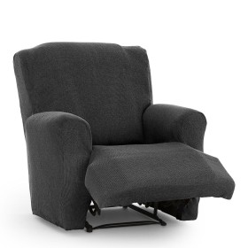 Armchair slipcovers Eysa ULISES Dark grey 80 x 100 x 90 cm by Eysa, Armchairs - Ref: D1607004, Price: 37,67 €, Discount: %