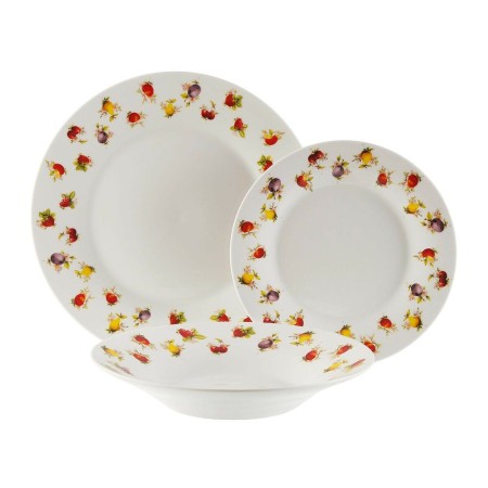 Tableware Versa Fruits Porcelain (18 Pieces) by Versa, Combination Sets - Ref: S3409907, Price: 34,07 €, Discount: %