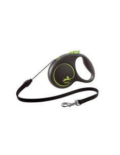 Correa para Perro Hunter NEOPREN Negro (200 cm) | Tienda24 Tienda24.eu