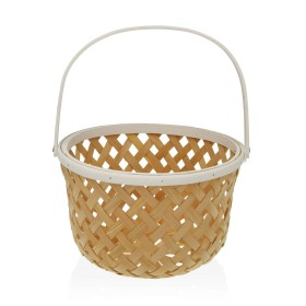 Coupe à fruits Versa Blanc Bois d'épicéa Bambou (28,5 x 35 x 28,5 cm) de Versa, Bols et tasses - Réf : S3409972, Prix : 11,54...