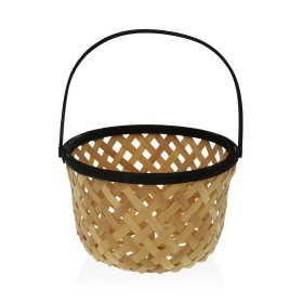 Fruit Bowl Versa Black Bamboo (28,5 x 35 x 28,5 cm) by Versa, Bowls and large cups - Ref: S3409973, Price: 11,54 €, Discount: %