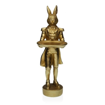 Decorative Figure Versa Golden Rabbit 16 x 40 x 12 cm Resin by Versa, Ornaments - Ref: S3410061, Price: 33,34 €, Discount: %