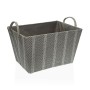 Panier Versa Gris Papier (26 x 22 x 36 cm) de Versa, Rangements pour produits cosmétiques - Réf : S3410101, Prix : 12,64 €, R...