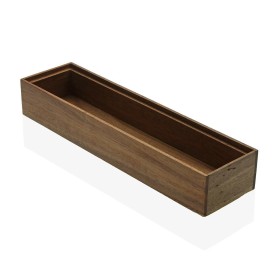 Multi-use Box Versa Bamboo Acacia 7,7 x 5,1 x 30,5 cm by Versa, Storage boxes and chests - Ref: S3410115, Price: 7,31 €, Disc...