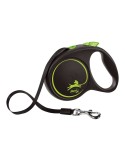 Trela para Cães Flexi BLACK DESIGN 5 m Tamanho M Verde | Tienda24 Tienda24.eu