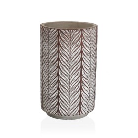 Plant pot EDA Tuscan Ø 40 cm Circular Dark grey | Tienda24 - Global Online Shop Tienda24.eu