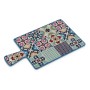 Table Mat Versa Blue Tile Ceramic Dolomite (25 x 36 cm) by Versa, Trivets - Ref: S3410361, Price: 11,54 €, Discount: %