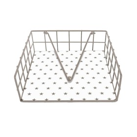 Portatovagliolo Versa Acciaio 35 x 0,03 x 25 cm Stelle di Versa, Ripiani e supporti - Rif: S3410404, Prezzo: 8,86 €, Sconto: %