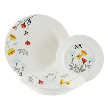 Conjunto de Louça Versa Selene Porcelana 18 Peças de Versa, Louças combinadas - Ref: S3410410, Preço: 35,96 €, Desconto: %