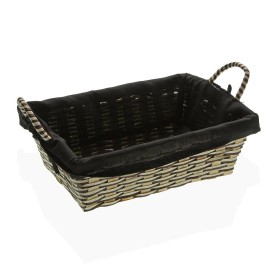 Bread Basket Versa Black Bamboo Marine algae (19 x 9 x 27 cm) by Versa, Food storage - Ref: S3410436, Price: 7,34 €, Discount: %