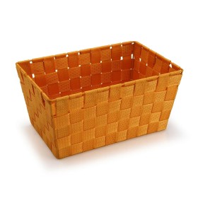 Basket Versa Large Yellow Textile 20 x 15 x 30 cm by Versa, Cosmetic Organisers - Ref: S3410738, Price: 7,34 €, Discount: %