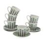 Jeu de 6 tasses avec plat Versa Erna Porcelaine de Versa, Tasses - Réf : S3410865, Prix : 10,78 €, Remise : %