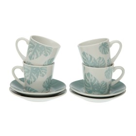 Piece Coffee Cup Set Versa Shelly Porcelain (4 Pieces) by Versa, Cups - Ref: S3410872, Price: 6,98 €, Discount: %