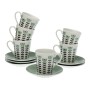 Juego de 6 Tazas con Plato Versa Erna Porcelana de Versa, Tazas - Ref: S3410875, Precio: 15,44 €, Descuento: %