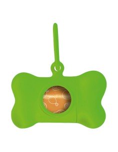 Dispensador de Bolsas para Mascotas United Pets Bon Ton Nano Classic Perro Naranja Plástico reciclado (6 x 3 x 4 cm) | Tienda24 Tienda24.eu