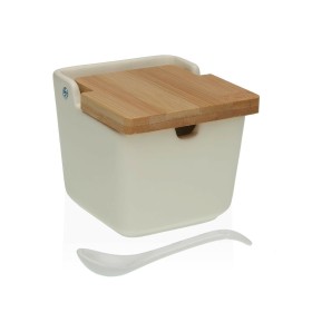 Zuckerdose Versa Beige 8,8 x 8,5 x 8,8 cm aus Keramik von Versa, Zucker und Milch - Ref: S3410987, Preis: 7,34 €, Rabatt: %