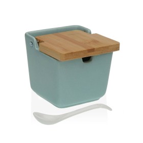 Açucareiro Versa Azul 8,8 x 8,5 x 8,8 cm Cerâmica de Versa, Açúcar e leite - Ref: S3410990, Preço: 7,34 €, Desconto: %