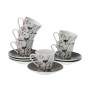 Ensemble de 6 tasses à café Versa Balbec Porcelaine de Versa, Tasses - Réf : S3411148, Prix : 13,89 €, Remise : %