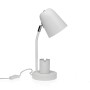 Lampe de bureau Versa Blanc Métal 18 x 40 x 14 cm | Tienda24 - Global Online Shop Tienda24.eu