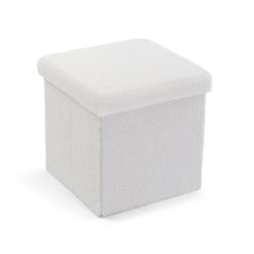 Coffre démontable Versa Teddy Polyester Bois MDF 38 x 37,5 x 38 cm de Versa, Boîtes et coffres de rangement - Réf : S3411190,...