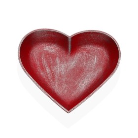 Decorative Figure Versa Red Heart 25 x 25 x 3,5 cm by Versa, Ornaments - Ref: S3411261, Price: 6,17 €, Discount: %