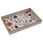 Bandeja Versa Flores Madera MDF 30 x 5 x 45 cm de Versa, Platos y fuentes - Ref: S3411280, Precio: 10,02 €, Descuento: %