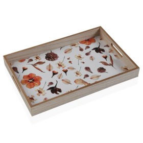 Plateau Versa Fleurs Bois MDF 30 x 5 x 45 cm de Versa, Plats et plateaux - Réf : S3411280, Prix : 10,02 €, Remise : %