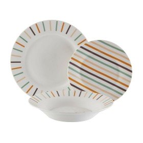 Service de Vaisselle DKD Home Decor Porcelaine Bleu Vert 18 Pièces | Tienda24 - Global Online Shop Tienda24.eu