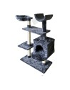 Scratching Post for Cats Gloria Jarama Tree Grey Wood Paper Sisal (35 x 100 x 60 cm) | Tienda24 Tienda24.eu