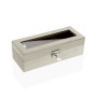 Custodia per orologi Versa Crema Velluto Legno Ecopelle Specchio Legno MDF 10 x 7,2 x 25,5 cm di Versa, Cofanetti - Rif: S341...