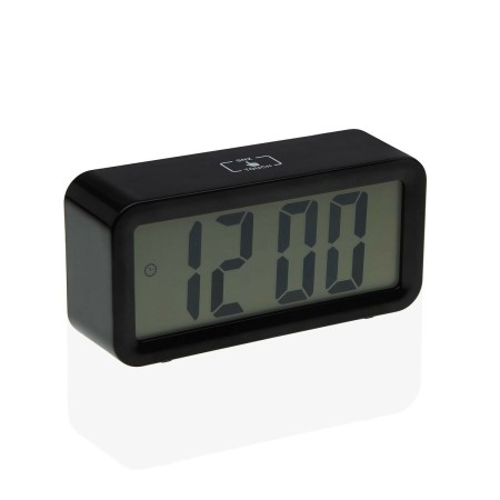 Reloj-Despertador Versa Negro Metal 3,9 x 6,5 x 13,4 cm de Versa, Despertadores - Ref: S3411577, Precio: 13,89 €, Descuento: %