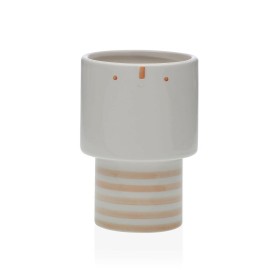 Cache-pot Versa Visage Beige Céramique 8 x 16 x 8 cm de Versa, Cache-pots - Réf : S3411640, Prix : 6,06 €, Remise : %