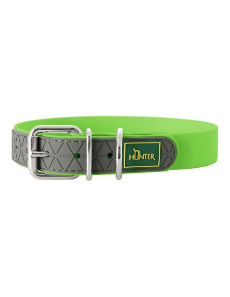 Collar para Perro Hunter Convenience Talla M Verde (38-46 cm) | Tienda24 Tienda24.eu