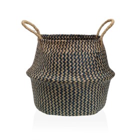 Decorative basket Versa Blue Marine algae Ø 28 cm by Versa, Storage baskets - Ref: S3411705, Price: 10,16 €, Discount: %