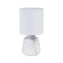 Lâmpada de mesa Versa Branco Cerâmica 24,5 x 12,5 x 24,5 cm de Versa, Candeeiros de mesa e de cabeceira - Ref: S3411724, Preç...