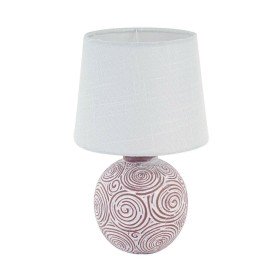 Lampe de bureau Versa Marron Céramique 18 x 30 x 18 cm de Versa, Lampes de chevet - Réf : S3411735, Prix : 16,99 €, Remise : %