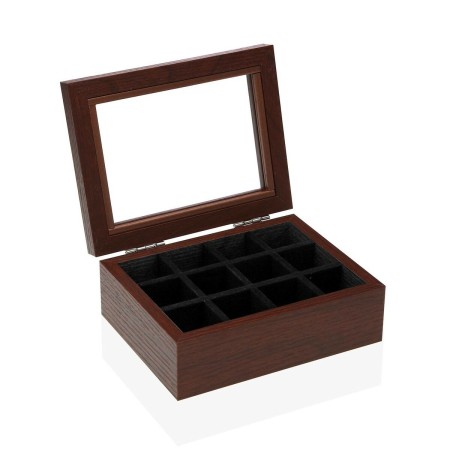 Guarda-Joias Versa Madeira 12,7 x 6 x 16,4 cm de Versa, Organizadores de joias - Ref: S3411748, Preço: 9,04 €, Desconto: %