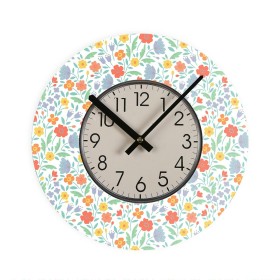 Horloge Murale Versa Flandes Bois 4 x 30 x 30 cm de Versa, Pendules murales - Réf : S3411791, Prix : 6,79 €, Remise : %