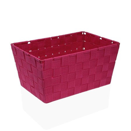 Cesta Versa Lover Fucsia Textil 20 x 15 x 30 cm de Versa, Organizadores de cosméticos - Ref: S3411811, Precio: 6,91 €, Descue...