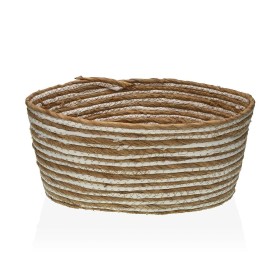 Panier Versa Blanc Marron de Versa, Rangements pour produits cosmétiques - Réf : S3411845, Prix : 11,56 €, Remise : %