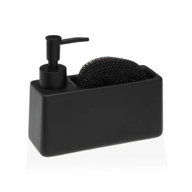 Scourer Versa Black Ceramic Plastic 6,3 x 14,5 x 16,8 cm by Versa, Scouring Pads & Scrubbers - Ref: S3411907, Price: 8,00 €, ...