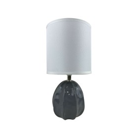 Desk lamp Versa Mery 25 W Grey Ceramic 14 x 27 x 11 cm by Versa, Bedside and Table Lamps - Ref: S3411938, Price: 10,78 €, Dis...