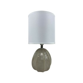 Desk lamp Alexandra House Living Silver Ceramic 12 x 30 x 12 cm | Tienda24 - Global Online Shop Tienda24.eu