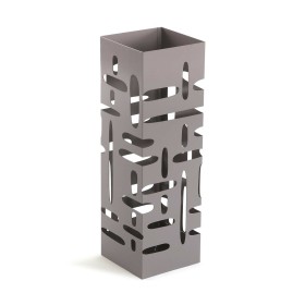 Paragüero Versa Gris Metal Hierro 15,5 x 49 x 15,5 cm de Versa, Paragüeros - Ref: S3411969, Precio: 22,70 €, Descuento: %