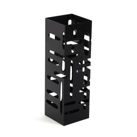 Paragüero Versa Negro Metal Hierro 15,5 x 49 x 15,5 cm de Versa, Paragüeros - Ref: S3411970, Precio: 22,70 €, Descuento: %