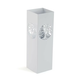 Umbrella stand Versa Tree of Life White Metal Iron 15 x 49 x 15 cm by Versa, Umbrella Stands - Ref: S3411971, Price: 22,70 €,...