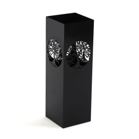 Umbrella stand Versa Tree of Life Black Metal Iron 15 x 49 x 15 cm by Versa, Umbrella Stands - Ref: S3411973, Price: 22,70 €,...