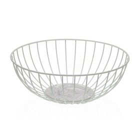 Fruit Bowl Versa Palm tree Metal Steel MDF Wood 28 x 10 x 28 cm by Versa, Bowls and large cups - Ref: S3412038, Price: 9,04 €...