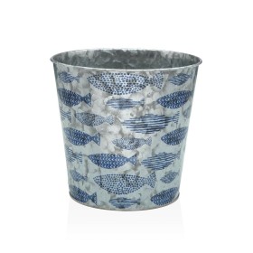 Plant pot Versa Metal Minimalist 18 x 17 x 18 cm by Versa, Flower Pots - Ref: S3412124, Price: 6,28 €, Discount: %