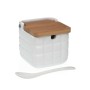 Zuckerdose Versa Bilder Weiß aus Keramik Bambus Dolomite 8,3 x 8,3 x 8,3 cm von Versa, Zucker und Milch - Ref: S3412176, Prei...